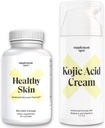 Bundle: Egészséges bőr anti-öregedés kiegészítés és Kojic Acid Arc Cream