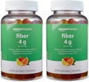 Alapok (korábban Slimo Fiber 4g Gumi - Emésztési egészség, Támogatók Szabályosság, Narancs, Lemon & Strawberry, 90 Gumies (2 adagonként) (2 csomag)