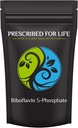 Prescribed For Life Riboflavin 5 Phosphate Powder, Vegan Vitamin B2 Supplement Powder, Gluten Free, Non GMO, Soy Free, Kosher, Natural Vitamins for Hair, Skin and Nails (2kg / 4.4lb)