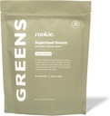 Újonc Wellness Zöldek + Superfoods - Zöldek Superfoods por ital Készült teljes értékű élelmiszer Sourced összetevők tartalmaz vitaminok, probiotikumok, antioxidánsok, és Baobab Fiber (30 szervák, Crisp Apple)