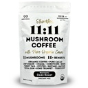 Ohmyes 11 Pilz Kaffee mit Cacao – 11 USA Grown Adaptogenic Pilze für Fokus, Clarity & Energy – Lion’s Mane, Reishi, Chaga + Nootropic Organic Superfood von OhmYes (7oz) - 99 Servietten