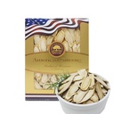 American Ginseng Slices from Wisconsin, American Wisconsin Ginseng Slices Root for Tea, Energy for Men Women Health Boosts Immunity,多年生長 花旗參/西洋參, Larger Long Strip 1 Box of 4 Ounces