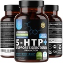 N1N Premium 5- HTP 200mg Plus kalcium, Griffonia magkivonat, nem GMO és glutén mentes, 120 Caps