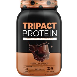 Nutology TRIPACT fehérje por - 7- in1 Meal csere shake fűszeres tejsavó fehérje por, borsó, rizs, zöldek az izmok helyreállítására és immunitás, krémes csokoládé flavor, 40 szerváció