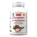 ANDREW LESSMAN Cranberry D-Mannose - 60 kapszula - Támogatja a húgyhólyag, vese és vizelet Tract Health. High Potency Szabványos Áfonya Koncentráció és D-Mannose. Könnyen nyelhető kapszula