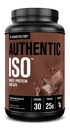 Jacked Factory Authentic ISO Tejsavó fehérje izolátum por - alacsony szénhidrát, nem-GMO izom épület fehérje w / nincs töltőanyag, edzés utáni helyreállítás - 30 szervíz, csokoládé
