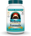 Source Naturals Wellness Formula Bio- Aligned Vitamins & Herbal Defense - Immunrendszer Supplement & Immunity Booster * - 90 tabletta