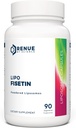 Renue by Science Fisetin - 124; 90 Liposzómás Fisetin kiegészítők - 150mg Fisetin per Serving - 124; Senolyticus Supplements - 124; Bioavailable Formula for increased Absorption - 124; Non-GMO & Made in The USA
