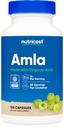 Nutricost Amla 1000mg, 120 Vegetáriánus kapszula - CCOF Certified Made with Organic, Non-GMO, Gluten Free, 60 Servings