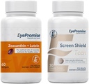 EyePromise Zeaxantin + Lutein Eye Vitamin és Screen Shield Teen Chewable Eye Vitamin