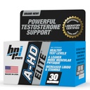 BPI Sports A- HD Elite - Férfi erős tesztoszteron booster a Stamina, Erő, Szexuális támogatás - Támogatja az izom, libidó és anyagcsere - Természetes tesztoszteron kiegészítés - 30 Servings - 500mg