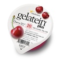 Gelatein Plus Cherry: 20 gramm fehérje. Ideális a tiszta folyékony étrend, nyelési nehézségek, dialízis és onkológia. Remek edzés előtti vagy utáni nasi. (12 doboz)