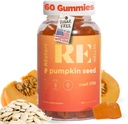 Pumpkin Seed Oil Gumies I Sugar Free Gluten Free Non GMO Organic Dietary Supplements I Hair Growth, Gling Skin Prosztata Health Trakt Support I 240 Grams I Pack of 60