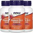 Most D3-vitamin 5000 NE, 120 Softgels