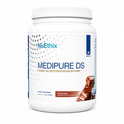 NuEtix formulációk Mediclean DS rizs fehérje fázis 1 & 2 méregtelenítő rendszer, Kiegészítés, hogy segítse a szervezet természetes méregtelenítési folyamat, csokoládé (nem-koffeinezett), 21 szervizek