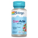 SOLARAY CranActin Cranberry Extract 400 mg - Cranberry-Ergänzungen für Damen und Herren - Bladder und Urinary Tract Health Support mit Vitamin C - Vegan, 60-Day Garantie, 30 Servietten, 30 VegCaps