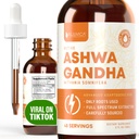 Rejuvica Health Active Ashwagandha - Advanced Liquid Supplement - Withania Somnifera kivonat - Ashwagandha Roots Only - Természetesen megkoronázva Withanolides