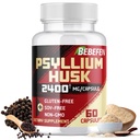 BEYEN Psyllium Husk kapszula 2400mg fekete borssal - 2 hónapos ellátás - Napi oldható fiber a Gut Health - Non-GMO és gluténmentes Forma