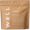 Rookie Wellness Well - Vegan Immunszuppresszív csomagok 1000 mg C-vitaminnal, 14 mg E-vitaminnal és Ginger természetes citrusízesítővel - Sugar and Tiller Free (30 adag, Wild Orange)