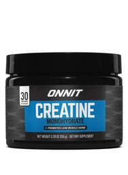 ONNIT Creatine Monohidrát Powder, IGEN (TM) Non-GMO Tesztelt 5g Premium Creatine for Muscle Strength, Power and Lean Mass, Supports Brain Health, Brain Cellular Energy, Flavored, 30 Servings, 5.29 oz