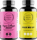 Boldog egészséges hippi Pick Me Up Natural Energy Pills & Vegan Collagen Builder