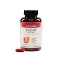 NatureWise CoQ10 200mg Softgels, High Potency Ubikinone - Coenzim Q10 kiegészítés - Antioxidáns a szív egészségének + Energia - Vegán, Non-GMO, gluténmentes - 90 Count [3 hónapos ellátás]