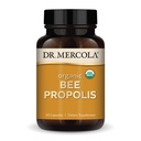 Dr. Mercola Organic Bee Propolis, 30 Servings (30 kapszula), Diétás kiegészítés, Támogatja a légzőszervi egészség, nem-GMO, Certified USDA Organic
