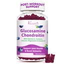 Glucosamine Chondroitin Gumies - Glucosamine Gummies MSM, Turmeric & Boswellia, Support Cartilage, Joint Structure & Tission, Joint Support Supplement for Women and Women - 60 Cts