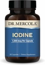 Dr. Mercola jód - 1500 mcg Iodide - Supports Thyroid & Metabolic Function - Licaps Capsules - Non-GMO, Gluten- Free & Soy- Free - 30 kapszula (30 adag)