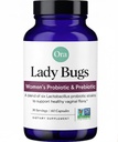 Ora Ora Organic Prebiotics and Probiotics for Women - Lactobacillus for Vaginal Health & Candida Support, 16 milliárd CFU, 6 Strains - 1 hónap ellátás, 60 Vegán probiotikus kapszula