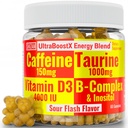 SHIZAM Taurine 1000mg koffein 150mg Energy Gumies w D3 B- 12 B Complex Inositol, Gel Gels Vitamins Vitaminok Vitaminok Vitaminok Italok Kapszula Italok Italok Rugós Alt, Futó futók kiegészítő kiegészítők