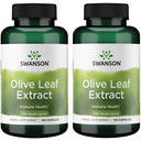 Swanson Olive Leaf kivonat kapszula 20% oleuropein - (120 kapszula, 500mg minden) 2 palack