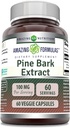 Bámulatos Formulas Pine Bark kivonat 100 Mg-124; Vegetáriánus Capsicum Supplement 124; Non-GMO Wassax 124; Gluten- Free Wassax 124; Non-GMO Wassax 124; Gluten- Free 124; 1 Pack-124; 60 Count
