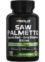 X Gold Health Saw Palmetto Prosztata Supplement for Men - 124; Pygeum Bark