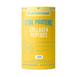 Vital fehérjék Collagen Peptides Powder, Collagen kiegészítők, Hair & Skin Health, 14 Servings, Lemon