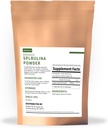 Organic Spirulina Powder, Non-GMO, USDA Certified, A Superfood with high Protein, Boost Energy, Enhance Immunity, Egyéni csomag
