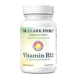 Dr. Clark B12 vitamin kiegészítés, 1 mg, 50 Zselatin kapszula