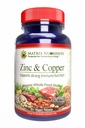 ZINC & Copper - LAB tesztelt a legmagasabb tisztaság! Gyors abszorpció, 100% szerves természetes összetevők - Massive Immun Support - Javítás Szív & Body! - Vegán tabletta (60ct)