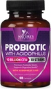 Premium Strains & Prebiotics - A nők és férfiak legjobb probiotikuma, alkalmi székrekedés, gáz, Immun Health Support - 60 kapszula