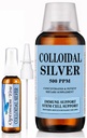 Colloidal Silver Quality 124; 500 ppm, Extra Strength (32 oz) Spray Bolttal
