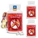 SPORTLEGS Fast Fitness Boost Pre Workout für Männer und Frauen, Milchsäure-Ergänzung, Sport-Endurance-Brennstoff, Endurance-Ergänzungen für Läufer - NSF zertifiziert für Sport, 120-Capsule-Flasche, 3er Pack