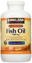 Kirkland Signature Natural Fish Oil Concentration Omega3 zsírsavak - 400 Softgels (2-es csomag)