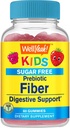 WellYeah Sugar Free Fiber Gumies for Kids (4g) - 124; Emésztési Supplement - 124; Prebiotic Fiber Supplement - 124; 60 Count