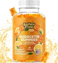 Quercetin Bromelain Gumies - C-vitamin + Cink & D3-vitamin - Extra Strength Immune Support Booster - 60 Quercetin Gumies - Készült az USA-ban