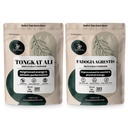 Dzsungel Powders Tongkat Ali Powder for men 200: 1 kivonat, Fadogia Agrestis kivonat por for men 50: 1 Koncentráció 5oz kiegészítés