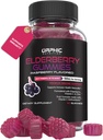 ORPHIC NUTRITION Bederberry Gumies C-vitaminnal és cinkkel - 60 Count - Immun Supplement for men, women and Kids * - Elderberry Vitamins Made with C-vitamin - 100MG of Elderberry