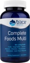 Trace Minerals Complete Foods Multi - Napi multivitamin kiegészítés Whole Foods, Ásványok és vitaminok - Támogatja Body Mineral Health ionic Trace Minerals - 240 tabletta