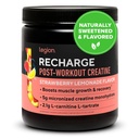 LEGION Recharge Post Workout Drink - Mikronizált Creatine Monohidrát Natural Post Workout Recovery Drink - Muscle Builder & Recovery Booster Post Workout Supplements (Strawberry Lemonade, 30 Servings)