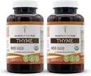 The Tribe Thyme 2x120 kapszula, Növényi kapszulákkal és USDA Organic Thymus Vulgaris Toni Effect (2x120 kapszula)