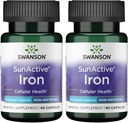 Swanson Sunactive Non-Irritating Iron 15 milligramm 90 kapszula (2 csomag)